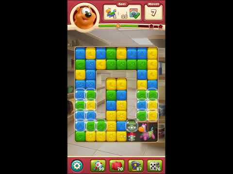 Toon Blast Level 3366 - NO BOOSTERS 🐻🐺🐱 | SKILLGAMING ✔️