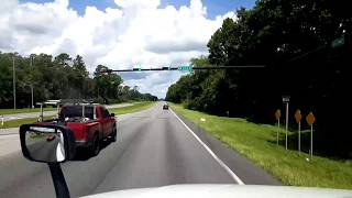 BigRigTravels LIVE! Gainesville to Mossy Head, Florida I-75 & I-10-Aug. 20, 2018