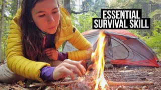 Girl's Guide to Making a Fire (Easy Steps)