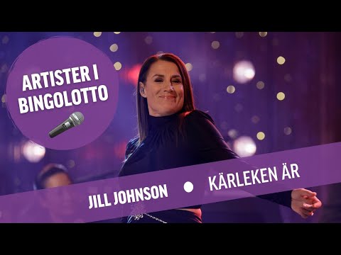 Jill Johnson - Kärleken är - Live i BingoLotto