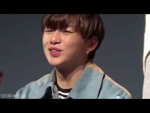 Happy smiling-eyes with fan service of Kang Daniel (WanaOne)