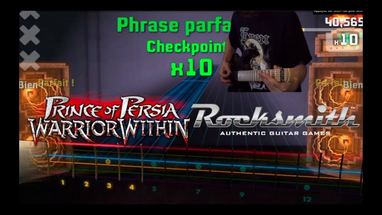 Prince Of Persia L’Âme du Guerrier WELCOME WITHIN COVER Rocksmith 2014 Remasterised Master Mode