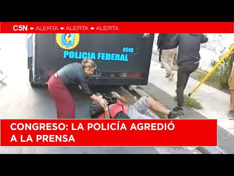 MAXIMUM TENSION in CONGRESS: A REPORTER IS ARRESTED