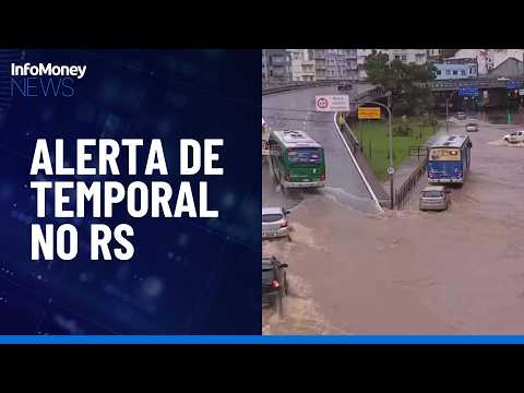 Sob influência do El Niño, RS entra em alerta para chuva forte | InfoMoney News