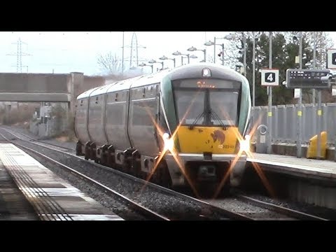 Irish Rail 22000 Class Intercity Train - Clondalkin & Fonthill Station, Dublin