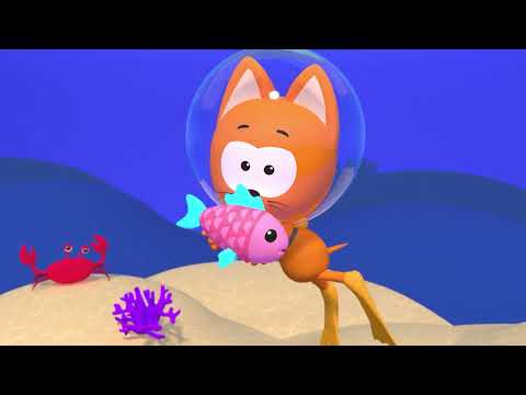 Новые серии - Котэ ТВ - Игры с котёнком Котэ