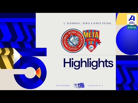 Global Work Capurso-Covei Meta Catania 3-4 | Goals and Highlights | Matchday 1 | Serie A KINTO 20...