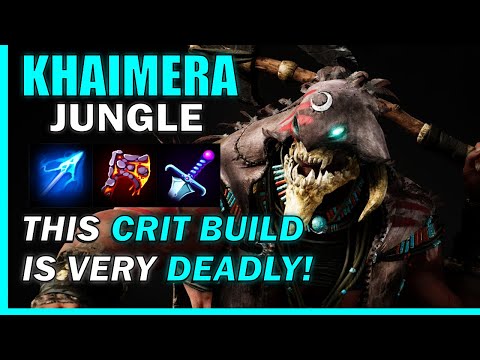 CRIT KHAIMERA is actually a VERY VIABLE BUILD! - Predecessor Jungle Commentary Gameplay