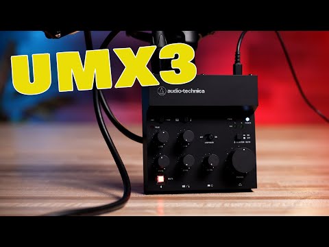 Audio-Technica AT UMX3 USB Audio Interface - Limited Edition White image 5
