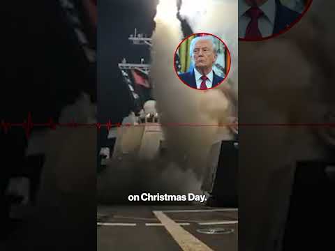 Trump says ISIS ‘got a very bad Christmas present’ after US strikes in Nigeria #shorts