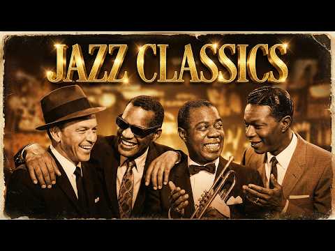 Best of Frank Sinatra, Ray Charles, Louis Armstrong, Nat King Cole🎶🎷Jazz Classics 50s 60s 70s