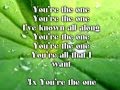 You're the One lyrics - Heaven Gates 