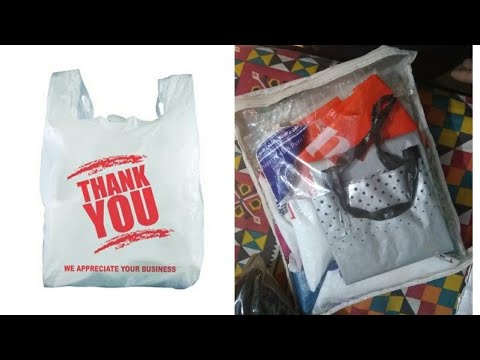 How to store plastic shopping bags safe & clean || Neelam jahanzaib