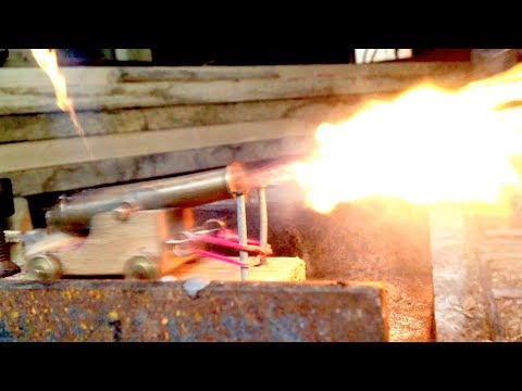 Bronze Cannon Firing