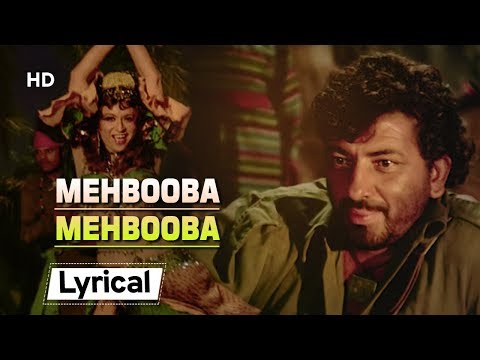 Mehbooba Mehbooba (Lyrical) — watch video