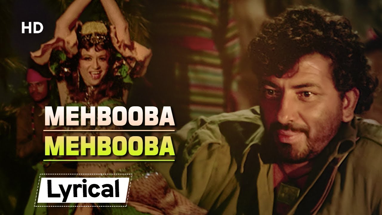 Mehbooba Mehbooba song lyrics