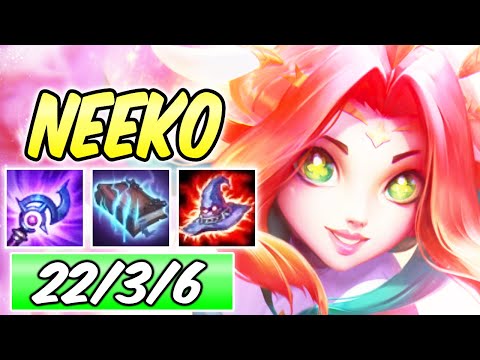 *CARRY* BURST FULL AP STAR GUARDIAN NEEKO MID | Best Build & Runes | League of Legends