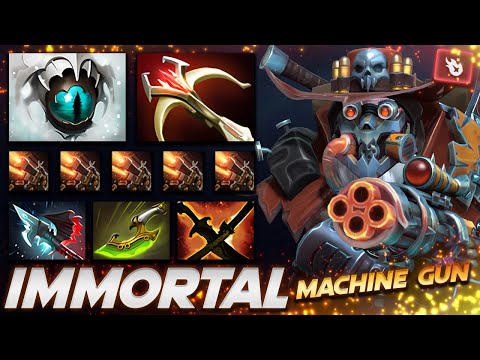 Sniper Immortal Machine Gun - Dota 2 Pro Gameplay [Watch & Learn]