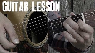 Chet Atkins Style Hybrid Picking Progression - Guitar Lesson Tutorial
