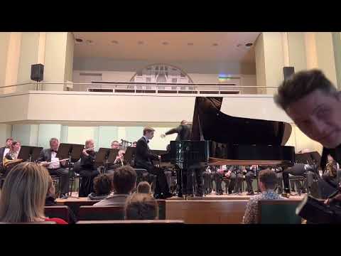 Alexander Tsfasman jazz suite for piano & orchestra “Snowflakes” 1 part - Ąžuolynas wind orchestra