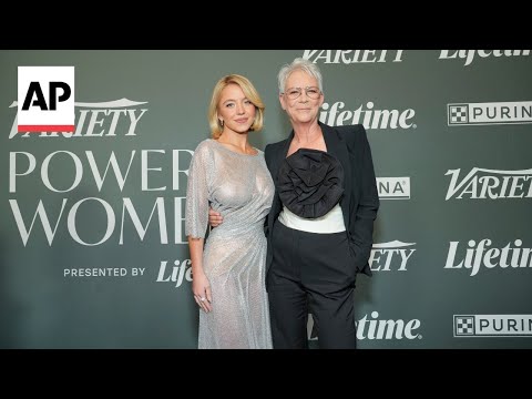 Sydney Sweeney, Jamie Lee Curtis at Variety's annual Power of Women event
