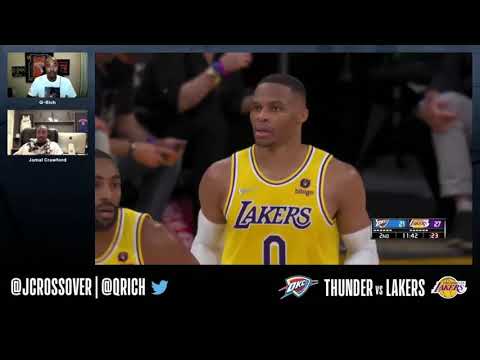Former NBA Players Jamal Crawford & Q-Rich Breakdown Lakers vs Thunder | Influencer Stream