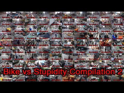 Bike vs Stupidity Compilation Part 2