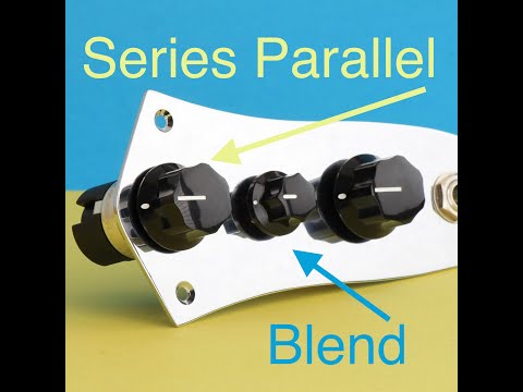 Execration. Fender Jazz Bass Wiring Harness and Control Plate Push Pull Series Parallel & Blend Knob image 8