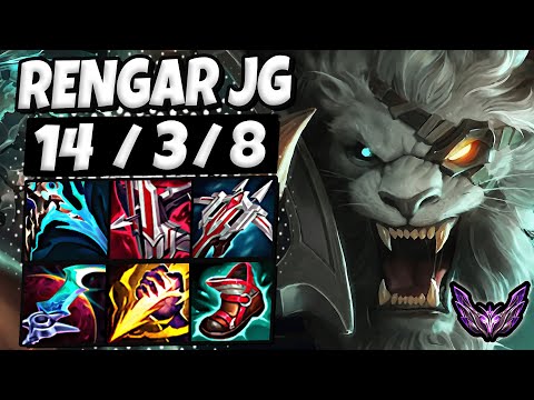 Rengar Jungle vs Lee Sin [ OTP ] Lol Korea Master Patch 13.13 ✅