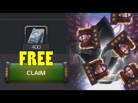 400 FREE UNITS PLUS PSYLOCKE CRYSTAL OPENING | MARVEL Contest of Champions Crystal Opening