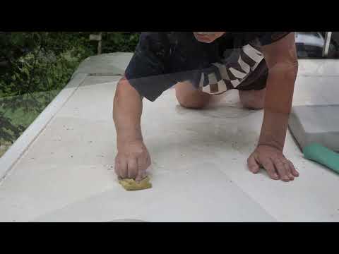 Wohnmobil-Dach-Reinigung, Intensiv und Extrem