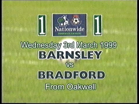 Bradford City - Road to the Premiership. 1998-99 Season. Match 42 vs Barnsley