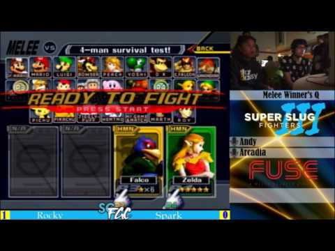 Rocky (Falco) vs Spark (Sheik) - Winner's Semi-Final's