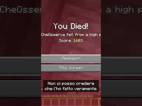 SONO MORTO NELL’IMPEROCRAFT