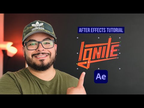 After Effects Tutorial: Stroke Logo Reveal Outline Effect [EASY]