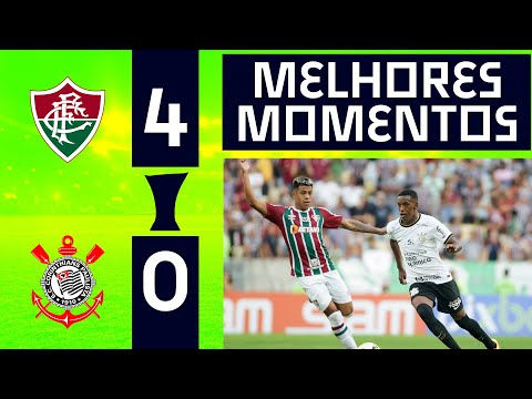GOLEADA NO MARACA | FLUMINENSE 4 x 0 CORINTHIANS MELHORES MOMENTOS | 15ª RODADA | BRASILEIRÃO 2022