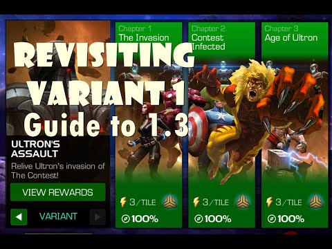 Completion Guide to Variant 1, Quest 1.3 - Marvel Contest of Champions