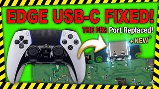 Dual Sense Edge USB Port Repair & Yet Another Surprise Attack!