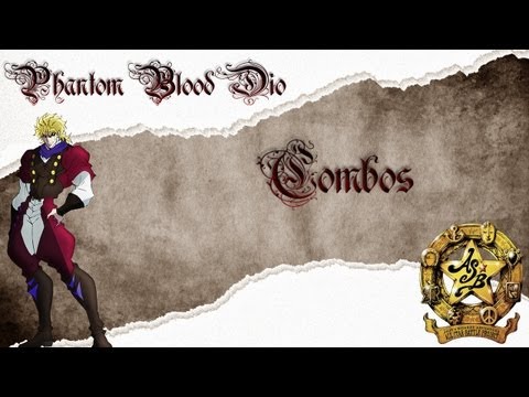 JoJo ASB v1.02: You Are But A Monkey To Me! A Phantom Blood Dio Combo Video