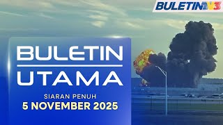 Download lagu Pesawat Kargo Terhempas Ragut 7 Nyawa | Buletin Utama, 5 November 2025 mp3