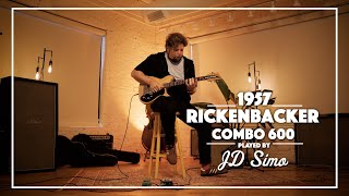 Video thumbnail for 1957 Rickenbacker Combo 600 played by JD Simo by Carter Vintage Guitars