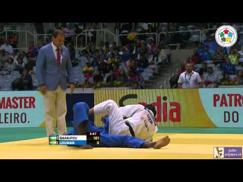 Judo World Championships Rio de Janeiro 2013: Sharipov (UZB) - Goumar (NIG) [-73kg]