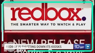 Redbox retires its rental kiosks