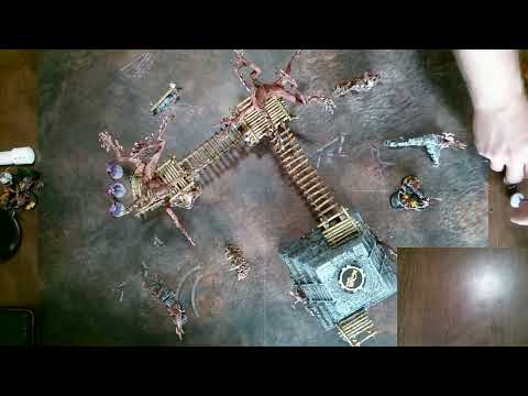Warhammer Warcry Fyreslayers vs Slaanesh