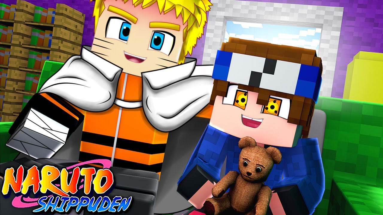 Minecraft : Naruto Alpha FILME - TREVIN FOI ADOTADO POR NARUTO UZUMAKI !