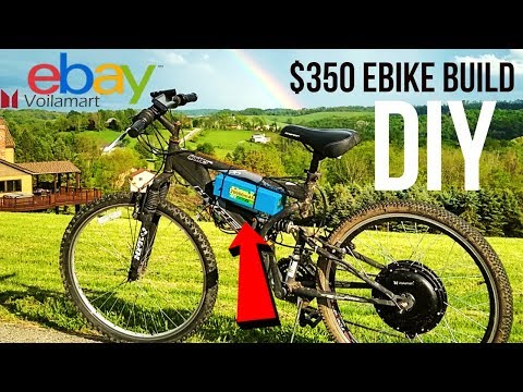 BUILDING A FAST ELECTRIC BIKE FOR $350 / DIY EBIKE #2