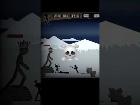 Sniper Archidon in The First Game of Stick War Series 💀 #stickwar