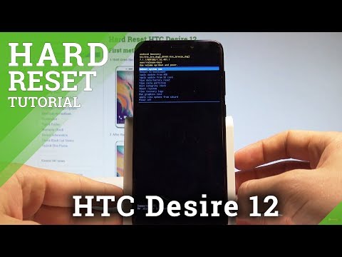 How to Hard Reset HTC Desire 12 - Bypass Screen Lock / Format |HardReset.Info