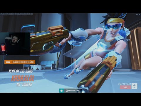 POTG! WHAT 5000+ HOURS OF TRACER LOOKS LIKE - KABAJI! OVERWATCH 2 SEASON 2