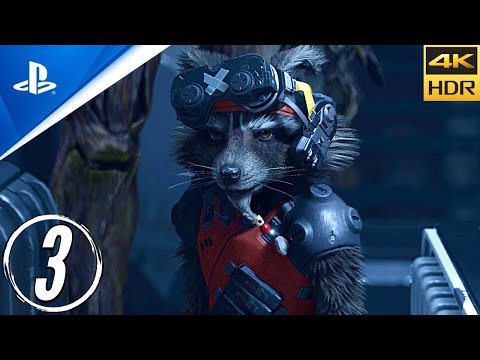 GUARDIANS OF THE GALAXY PS5 Walkthrough Gameplay PART 3 - MAIN CAMPAIGN [4K 60FPS HDR] No Commentary